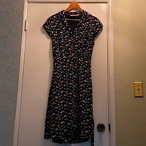 Blue, Multi-colored dress